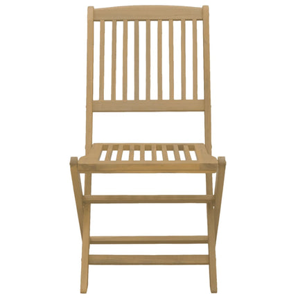 Set da Pranzo da Giardino 7 pz in Legno Massello di Acacia