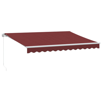 Tenda da Sole Retrattile Manuale con LED BordÃƒÂ² 350x250 cm