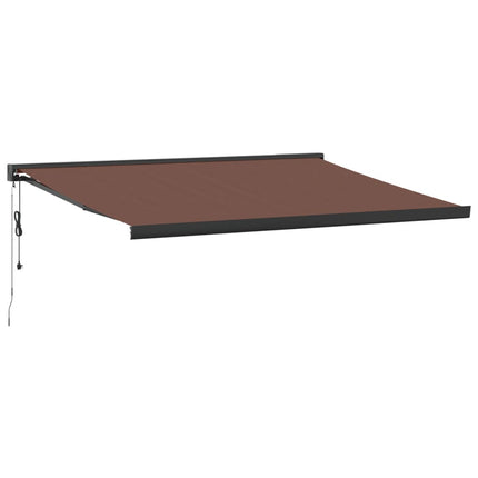 Tenda da Sole Retrattile Automatica 400x300 cm Marrone