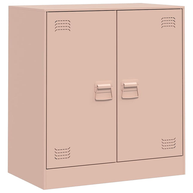 Credenza Rosa 67x39x73 cm in Acciaio