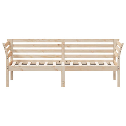 Dormeuse senza Materasso 90x190 cm in Legno Massello di Pino