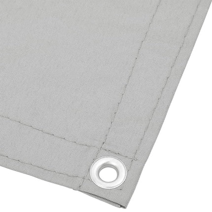 Paravento Balcone Grigio chiaro 120x300cm 100%Poliestere Oxford