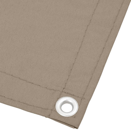 Paravento da Balcone Tortora 75x800 cm 100% Poliestere Oxford