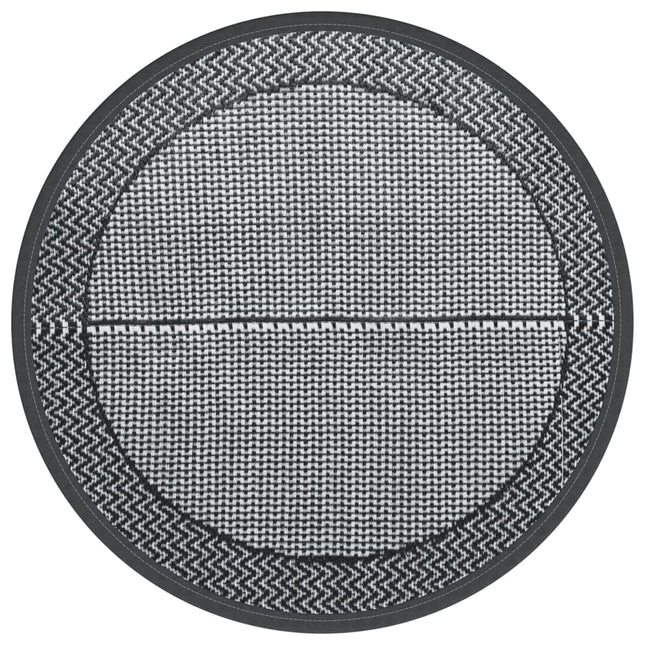 Tappeto da Esterno ARAKIL Grigio Ã˜200 cm in PP