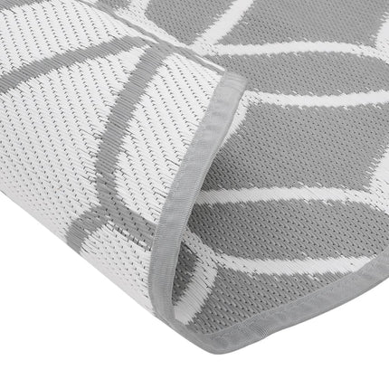 Tappeto da Esterno ARAKIL Grigio ÃƒËœ160 cm in PP