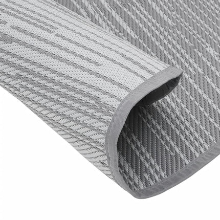 Tappeto da Esterno ARAKIL Grigio Ã˜160 cm in PP