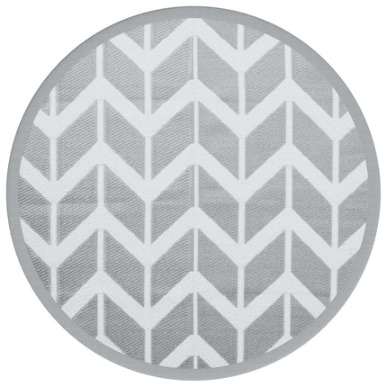 Tappeto da Esterno ARAKIL Grigio ÃƒËœ120 cm in PP