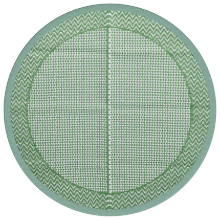 Tappeto da Esterno ARAKIL Verde Ã˜160 cm in PP