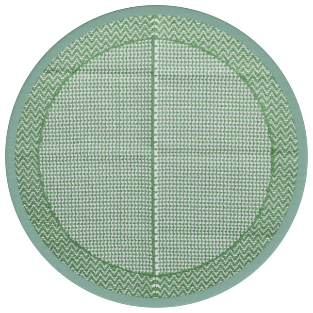 Tappeto da Esterno ARAKIL Verde Ã˜160 cm in PP