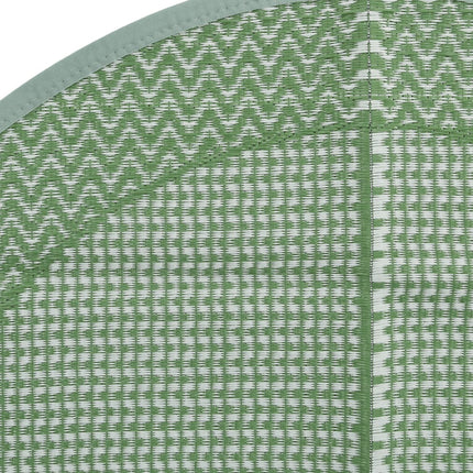 Tappeto da Esterno ARAKIL Verde Ã˜160 cm in PP