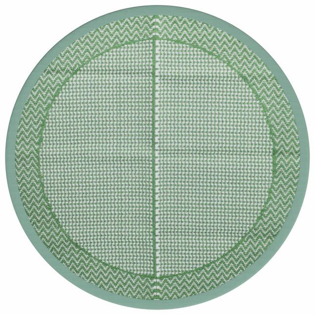 Tappeto da Esterno ARAKIL Verde Ã˜200 cm in PP
