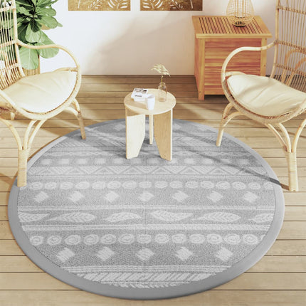 Tappeto da Esterno ARAKIL Grigio ÃƒËœ160 cm in PP