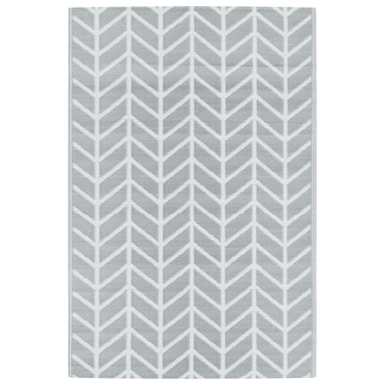 Tappeto da Esterni ARAKIL Grigio 120x180 cm in PP