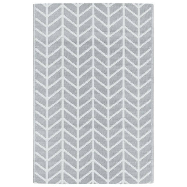 Tappeto da Esterni ARAKIL Grigio 120x180 cm in PP