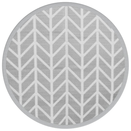 Tappeto da Esterno ARAKIL Grigio ÃƒÆ’Ã‹Å“160 cm in PP