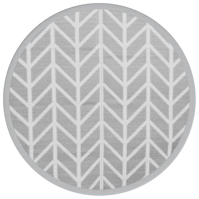 Tappeto da Esterno ARAKIL Grigio ÃƒËœ160 cm in PP
