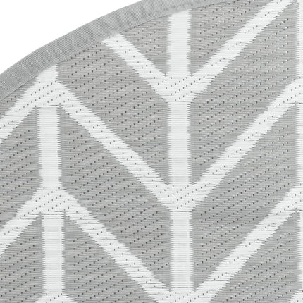 Tappeto da Esterno ARAKIL Grigio ÃƒÆ’Ã‹Å“160 cm in PP