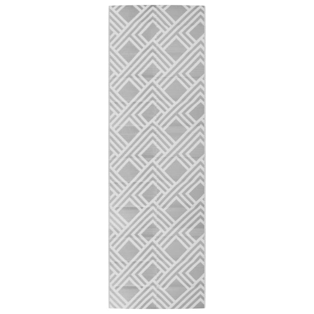 Tappeto da Esterni ARAKIL Grigio 80x250 cm in PP