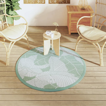 Tappeto da Esterno ARAKIL Verde ÃƒËœ120 cm in PP