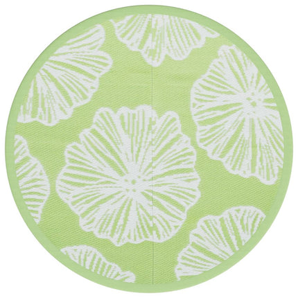 Tappeto da Esterno ARAKIL Verde Ã˜120 cm in PP