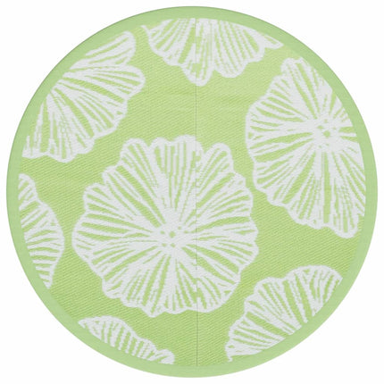 Tappeto da Esterno ARAKIL Verde Ã˜160 cm in PP