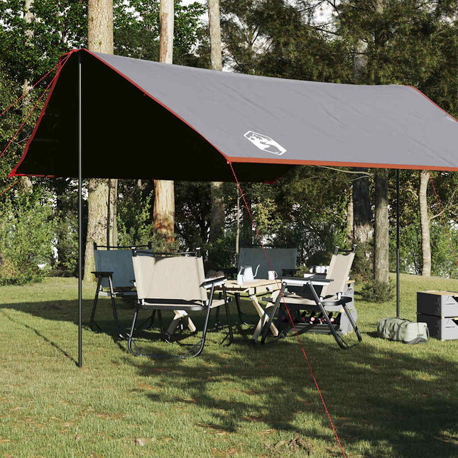 Telone da Campeggio Arancione 430x380x210 cm Impermeabile