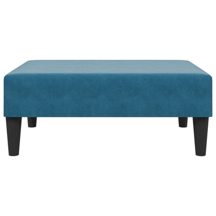 Set di Divani 2 pz Blu in Velluto