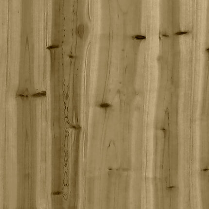 Tavolo Invaso con Ripiano 82,5x50x75cm Legno Impregnato di Pino
