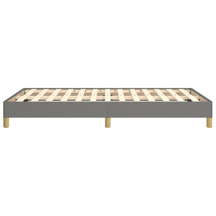 Giroletto senza Materasso Grigio Scuro 120x190 cm in Tessuto