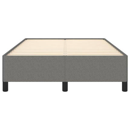 Giroletto senza Materasso Grigio Scuro 120x190 cm in Tessuto