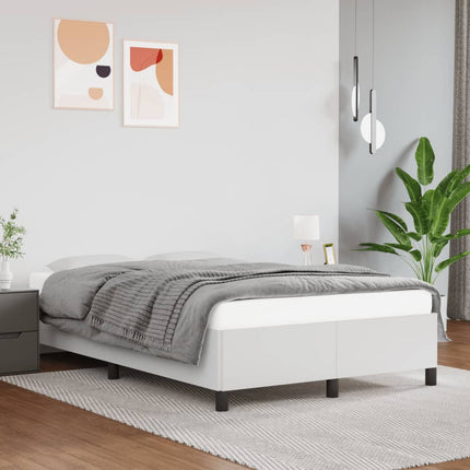 Giroletto senza Materasso Bianco 120x190 cm Similpelle