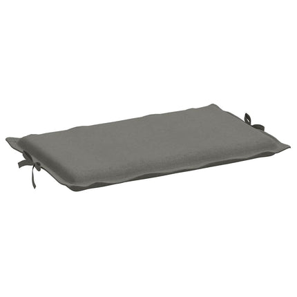 Cuscino per Lettino Prendisole Grigio Scuro MÃƒÂ©lange 186x58x3cm