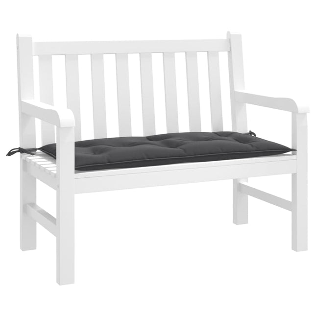 Cuscino Panca Giardino Antracite MÃ©lange 100x50x7cm Tessuto