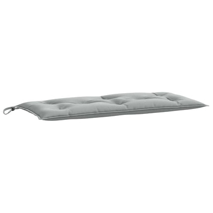 Cuscino Panca Giardino Grigio Chiaro MÃƒÂ©lange 100x50x7cm Tessuto