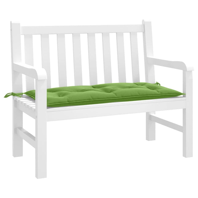 Cuscino Panca Giardino Verde MÃƒÂ©lange 100x50x7 cm Tessuto