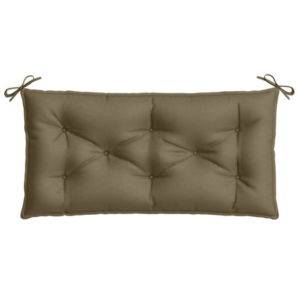 Cuscino Panca Giardino Tortora MÃƒÂ©lange 100x50x7 cm Tessuto