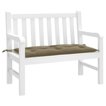 Cuscino Panca Giardino Tortora MÃƒÂ©lange 100x50x7 cm Tessuto