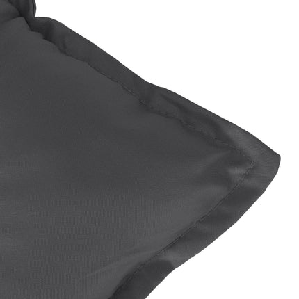 Cuscino Panca Giardino Antracite MÃ©lange 120x50x7 cm Tessuto