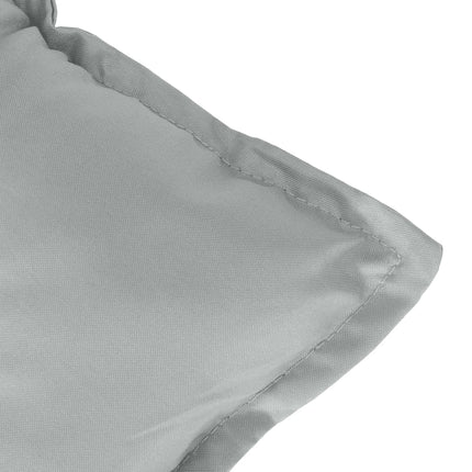 Cuscino Panca Giardino Grigio Chiaro MÃ©lange 120x50x7cm Tessuto