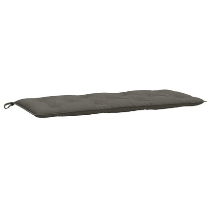 Cuscino Panca Giardino Grigio Scuro MÃ©lange 120x50x7 cm Tessuto