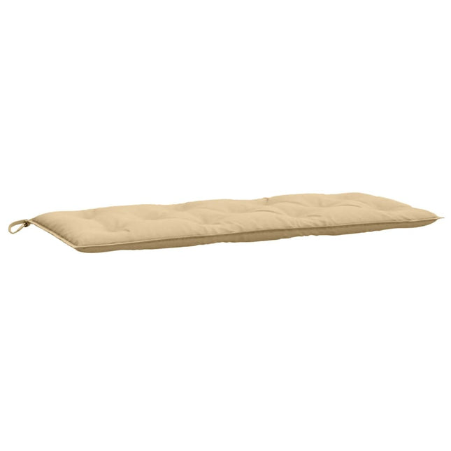 Cuscino per Panca da Giardino Beige MÃ©lange 120x50x7cm Tessuto