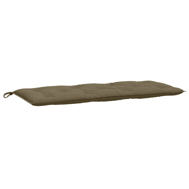 Cuscino per Panca da Giardino Tortora MÃ©lange 120x50x7cm