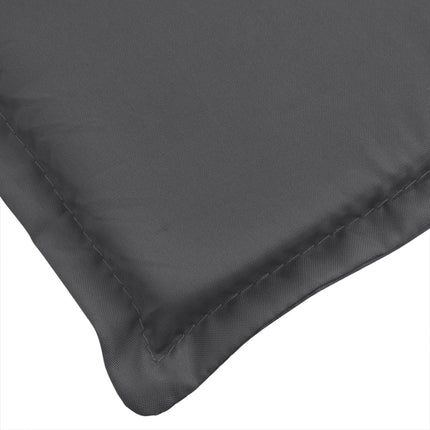 Cuscino Panca Giardino Antracite MÃƒÂ©lange 150x50x7 cm Tessuto