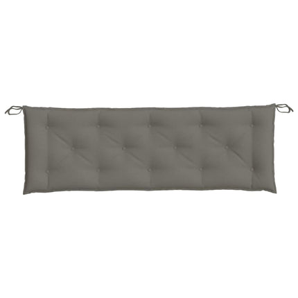 Cuscino Panca Giardino Grigio Scuro MÃƒÂ©lange 150x50x7 cm Tessuto