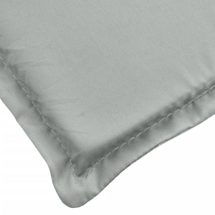 Cuscino Panca Giardino Grigio Chiaro MÃƒÂ©lange 180x50x7cm Tessuto