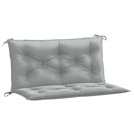 Cuscini Panca Giardino 2pz Grigio Chiaro MÃƒÂ©lange 100x50x7 cm