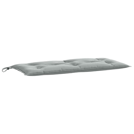 Cuscini Panca Giardino 2pz Grigio Chiaro MÃƒÂ©lange 100x50x7 cm