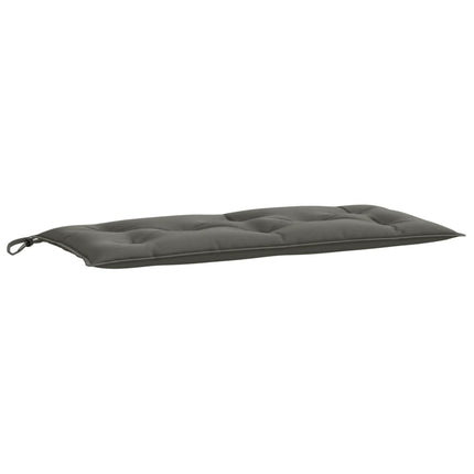 Cuscini Panca Giardino 2pz Grigio Scuro MÃƒÂ©lange 100x50x7 cm