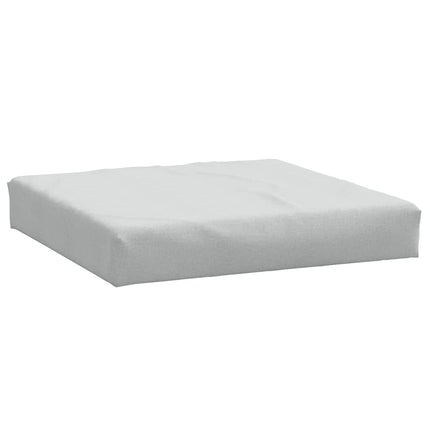 Cuscini per Pallet 2 pz Grigio Chiaro MÃ©lange in Tessuto