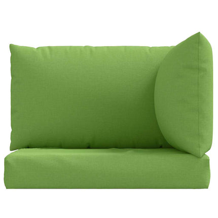 Cuscini per Pallet 3 pz Verde MÃƒÂ©lange in Tessuto